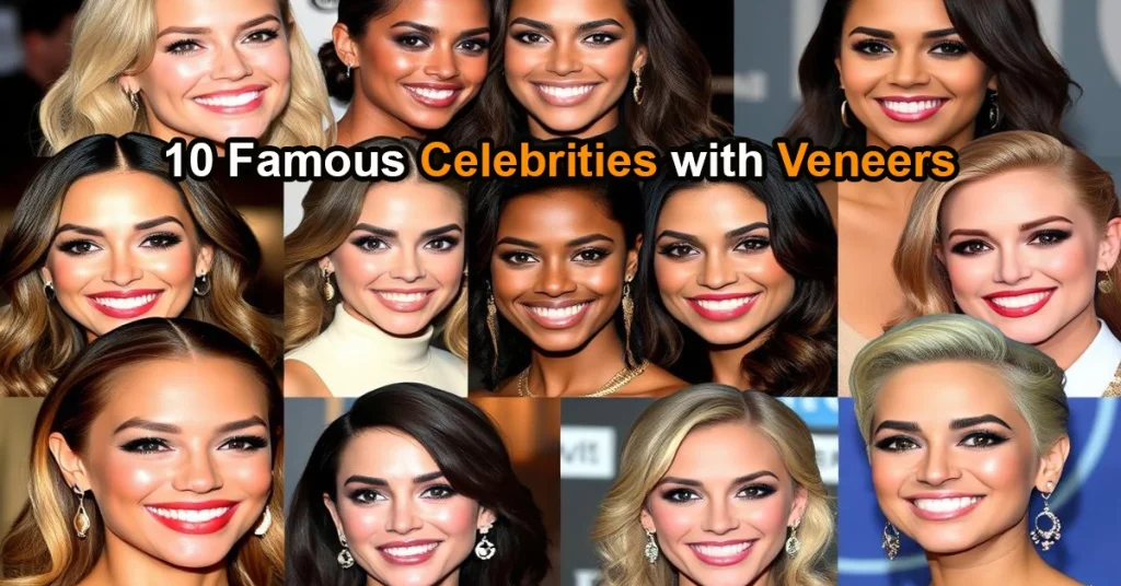 Celebrities with Veneers