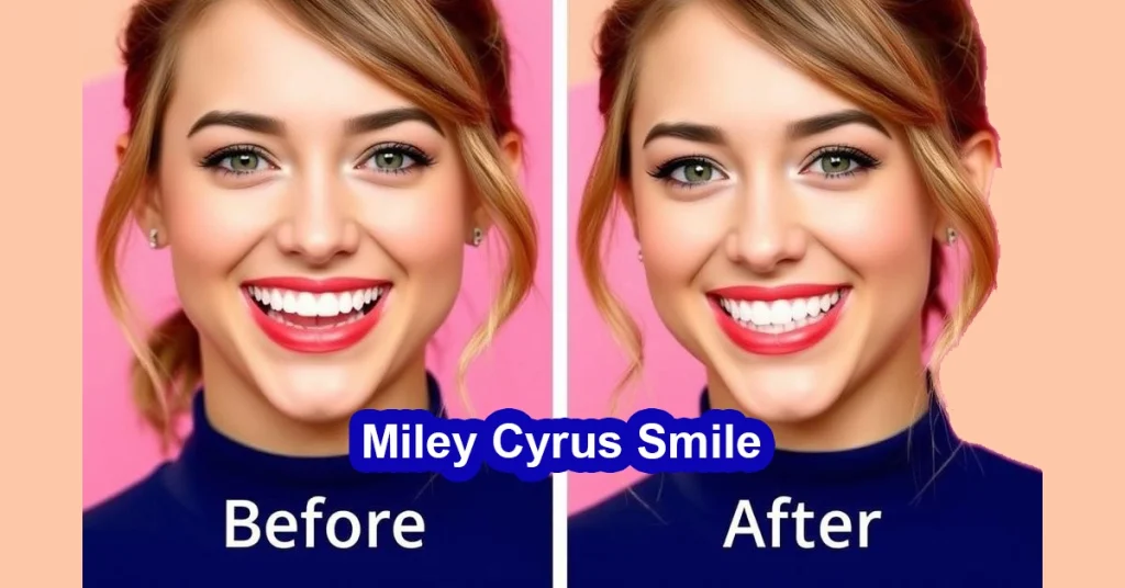 does Miley Cyrus have veneers