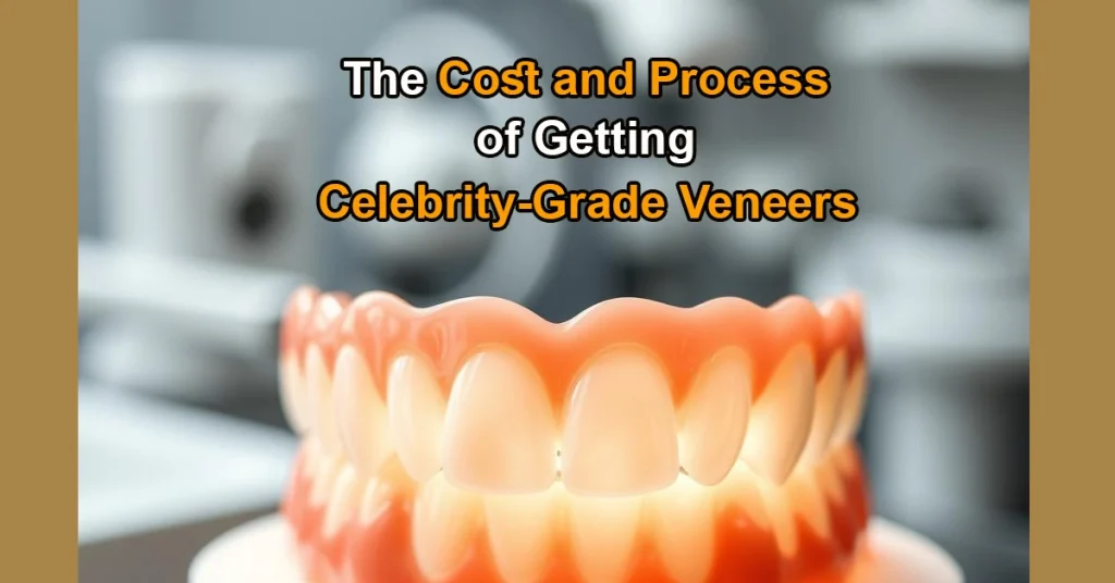 the cost and process of getting celebrity grade Veneers